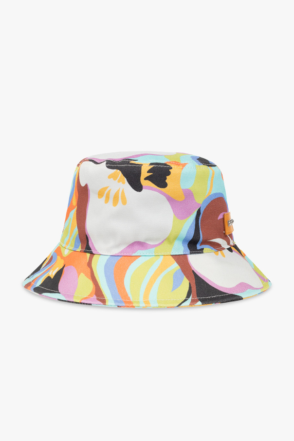 Bucket hat with floral motif Etro Fleece Hats Denim 50 BaradulinShops Australia